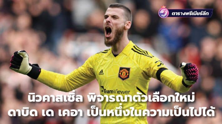 Newcastle considering new options, David de Gea one possibility